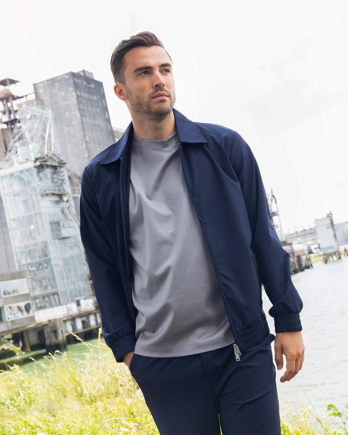 Navy Blue Tech Vest