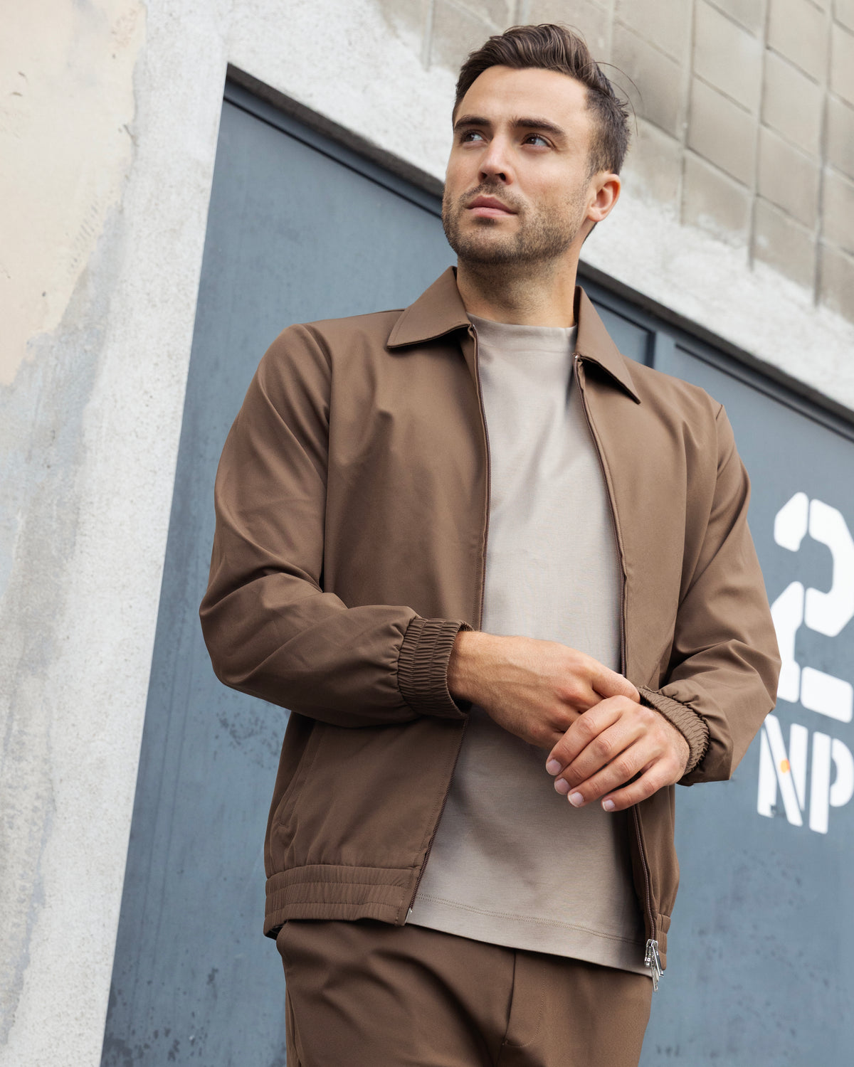 Brown Tech Vest