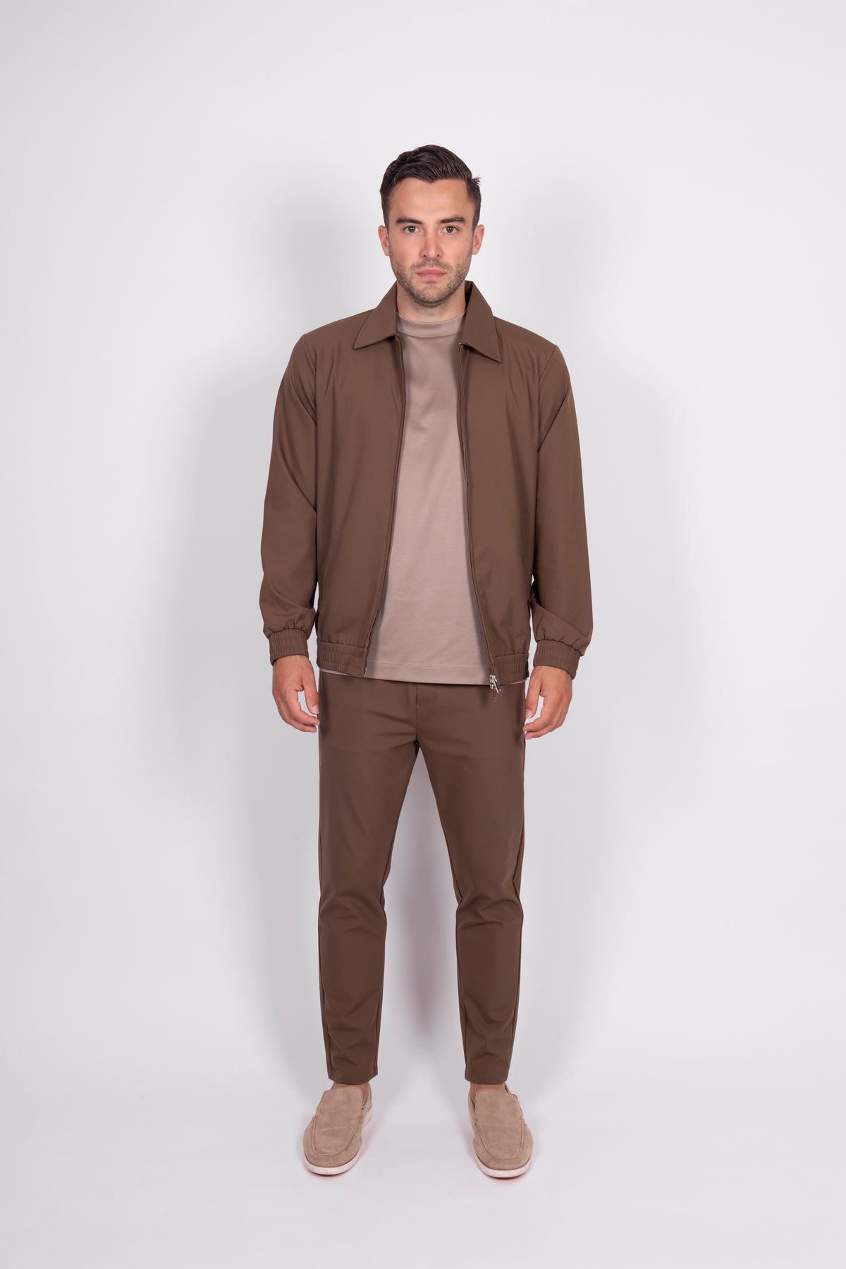 Brown Tech Suit