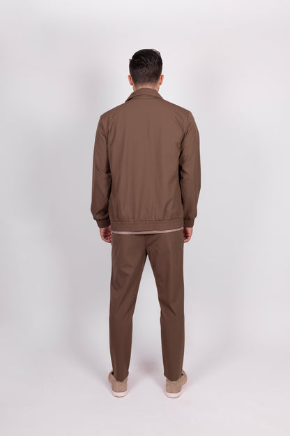 Brown Tech Suit