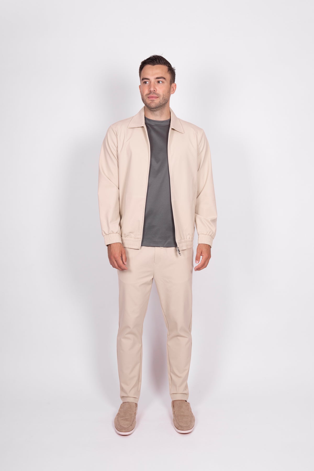 Beige Tech Suit