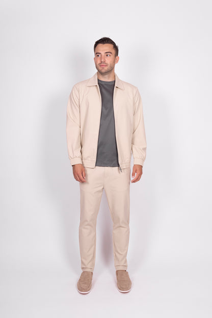 Beige Tech Suit