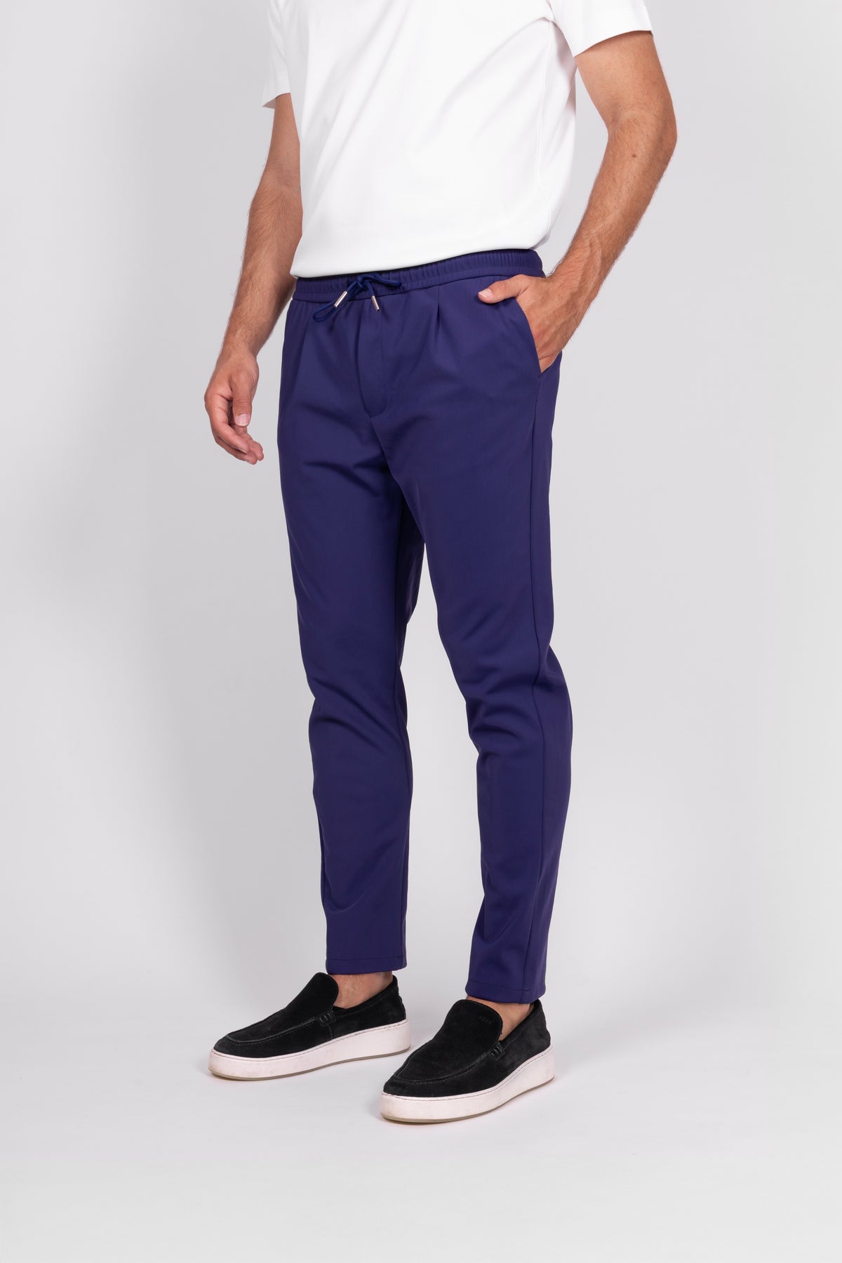 Navy Blue Smart Pants