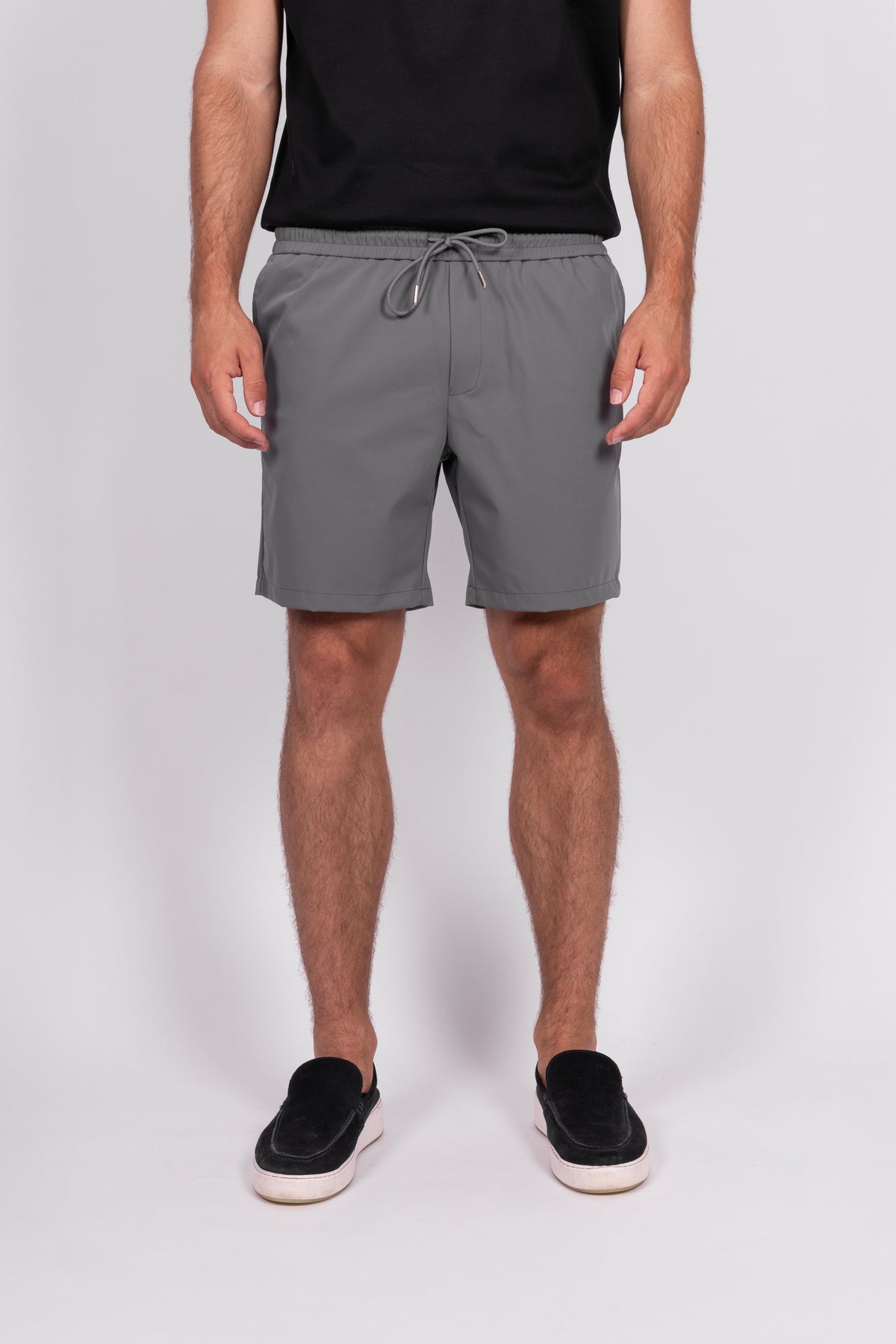 Light Grey Tech Shorts
