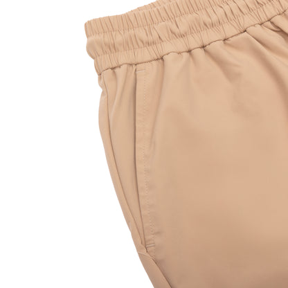 Beige Tech Shorts