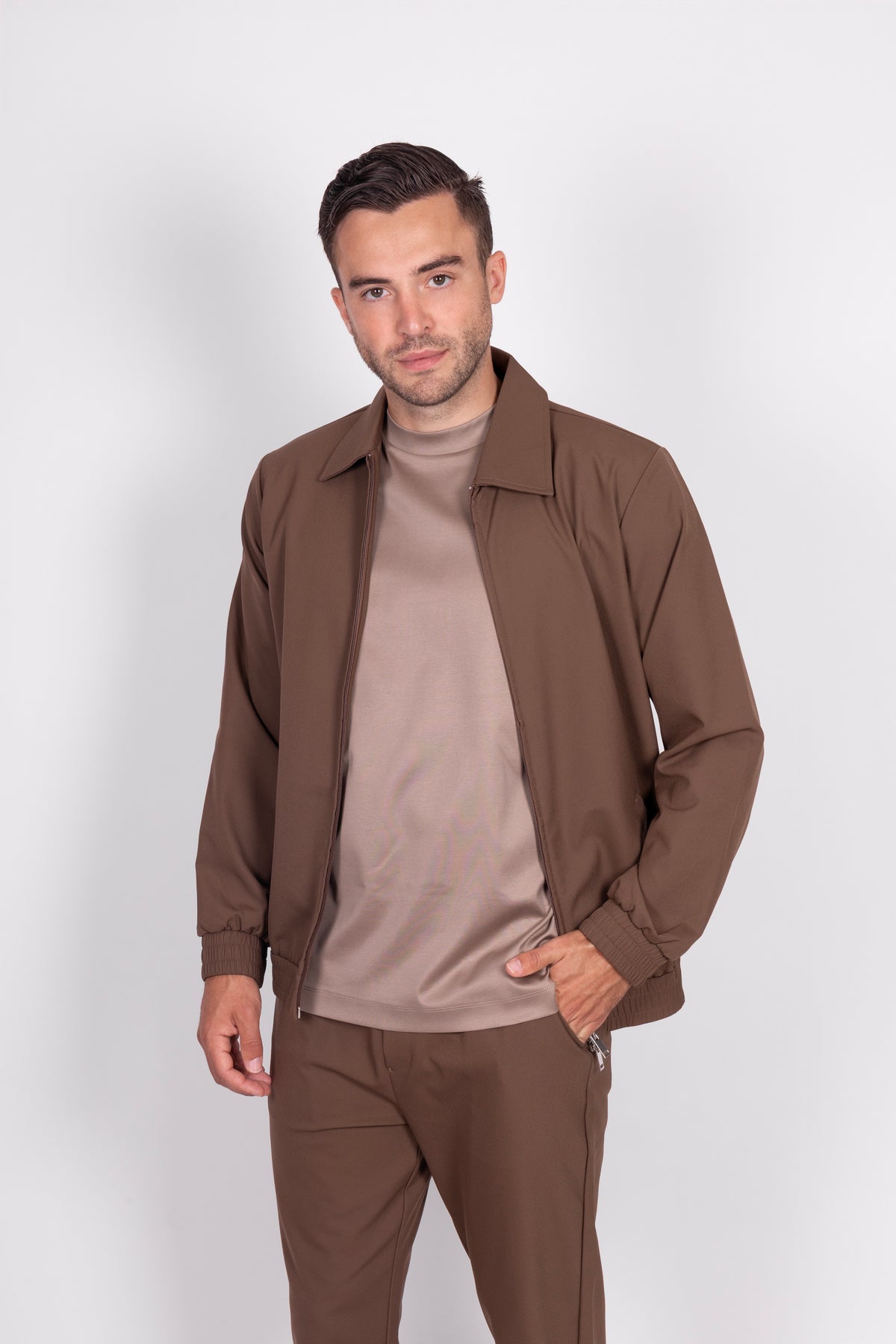 Brown Tech Vest