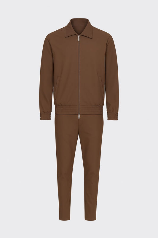 Brown Tech Suit