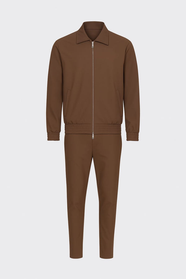 Brown Tech Suit